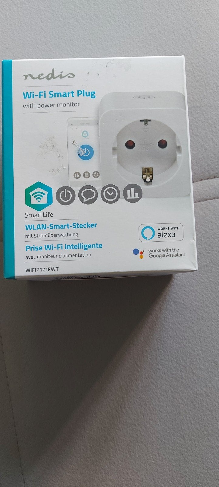 Wi-Fi Smart Plug with power monitor, Ophalen of Verzenden