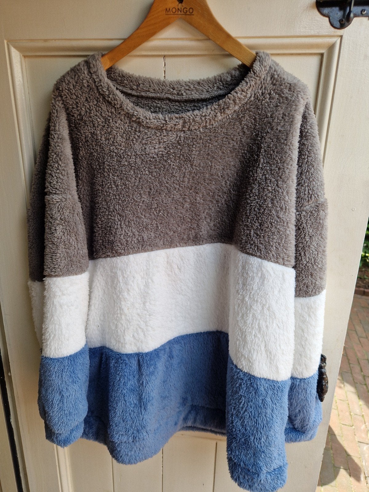 Warme Trui Maat 4XL - Comfortabel en Stijlvol, MONGO, Ophalen of Verzenden, Gedragen, Bruin