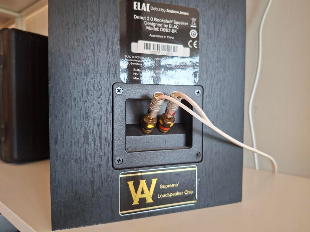 Elac luidsprekers Debut 2.0  Db62 zwart, Audio, Tv en Foto, Versterkers en Receivers, Ophalen, Overige merken
