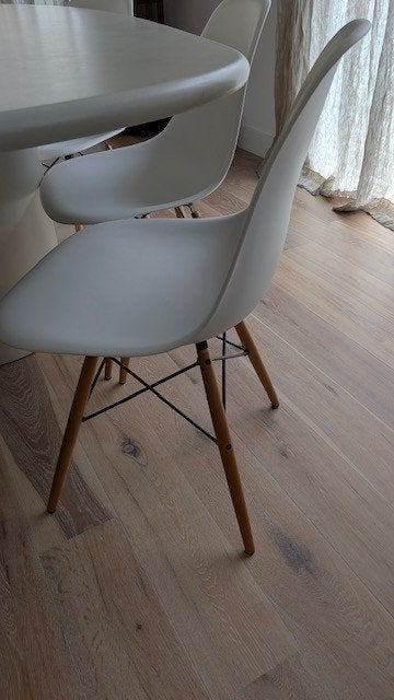 3 originele Vitra Eames DSW stoelen, Drie, Zo goed als nieuw, Ophalen, Hout
