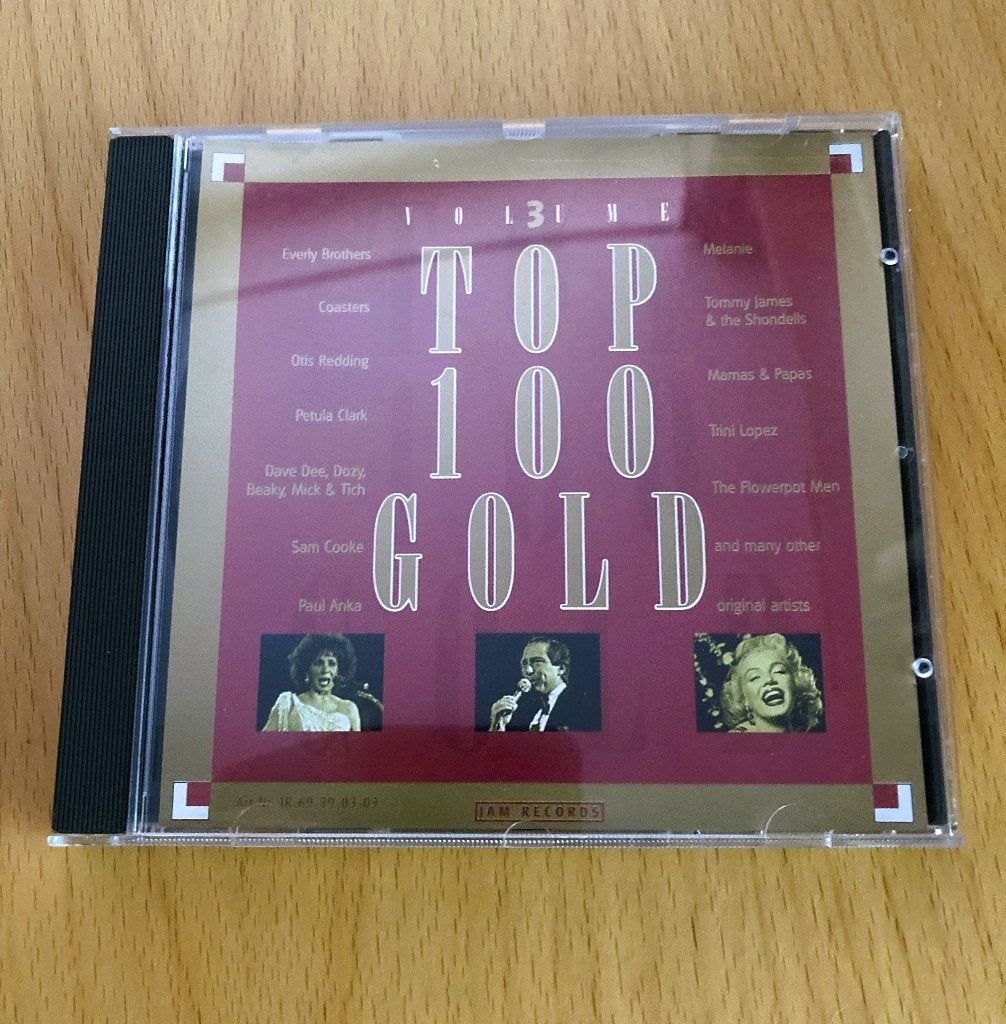 Top 100 Gold Volume 3 CD - Diverse Artiesten, Cd's en Dvd's, Ophalen of Verzenden, Zo goed als nieuw, Pop, Verzamelalbum