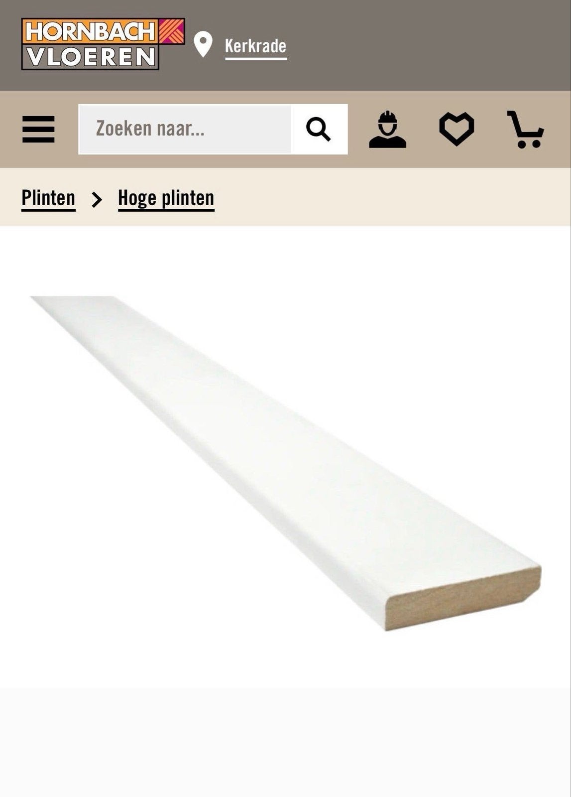 Nieuwe witte MDF plinten 9x45mm, 244cm lang, Ophalen, Nieuw, Mdf, 200 tot 250 cm