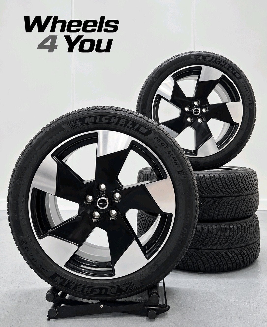❄️️19 Inch Originele Volvo Ex30 Xc40 Winter 80000286 Micheli, 245 mm, Banden en Velgen, Winterbanden, Ophalen