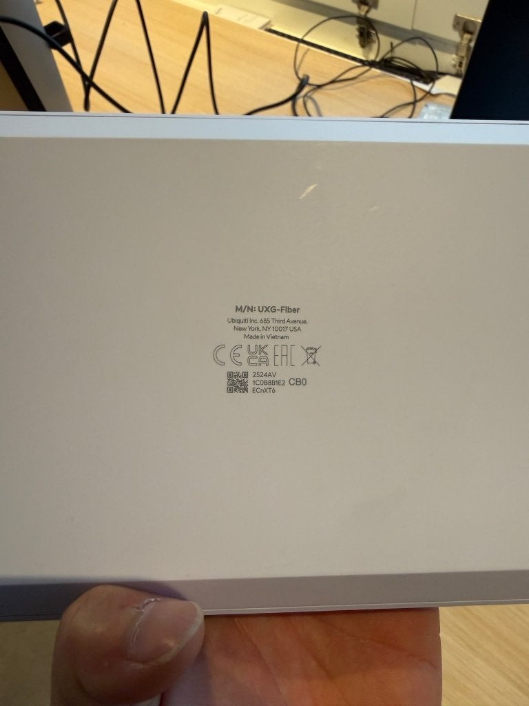 UniFi UXG-Fiber, Ophalen of Verzenden, Nieuw, Router, Ubiquiti UniFi