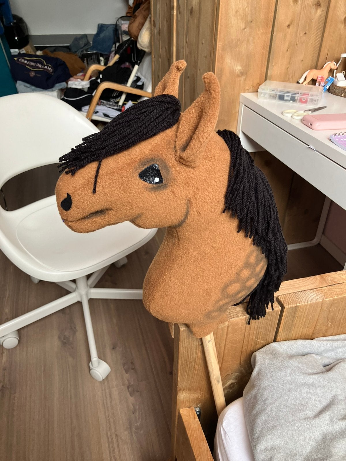 Hobbyhorse hobby horse stokpaard stokpaardje HONEYBEE, Ophalen of Verzenden, Nieuw