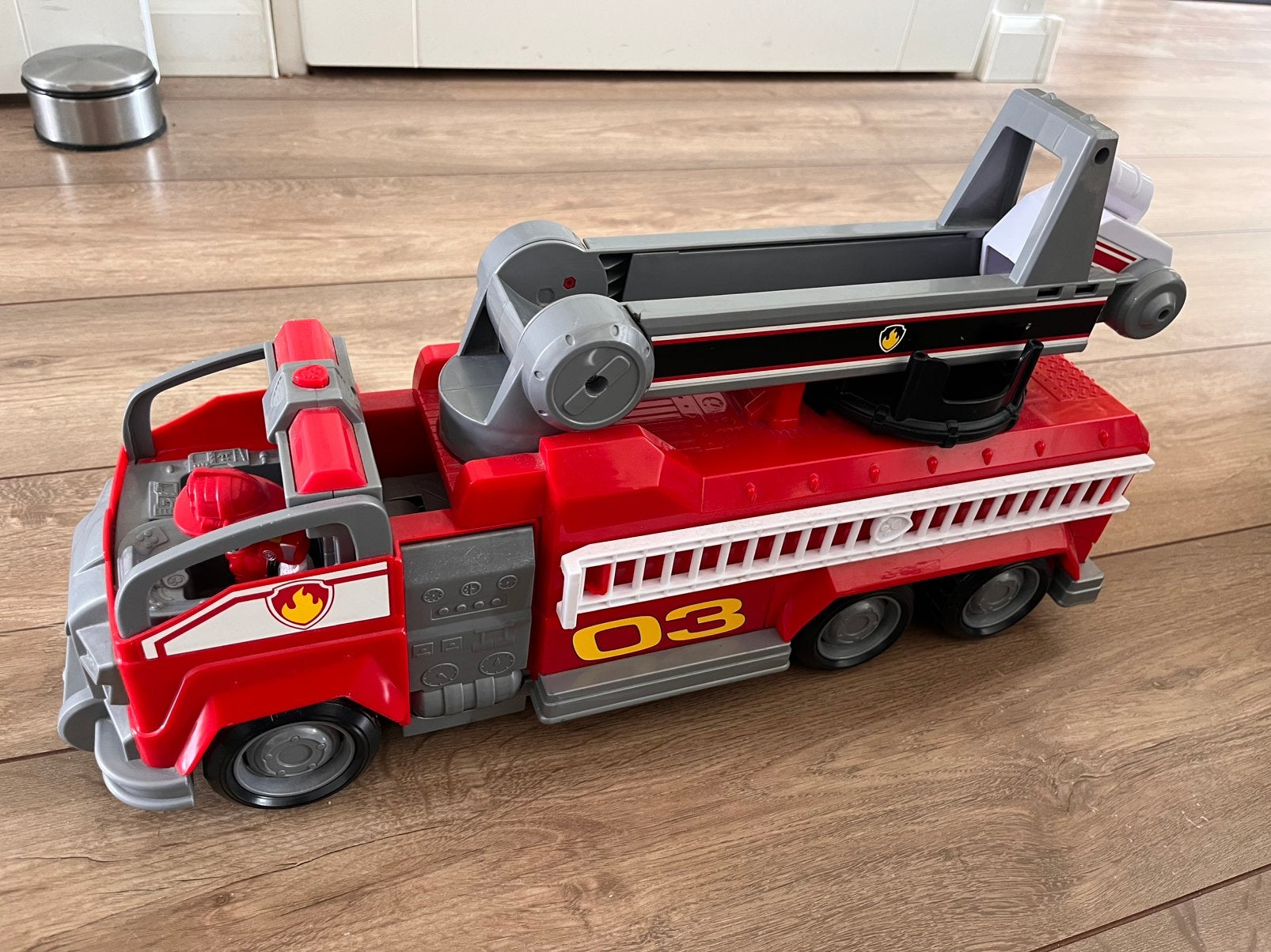 PAW patrol ultimate rescue brandweerwagen, Ophalen, Gebruikt