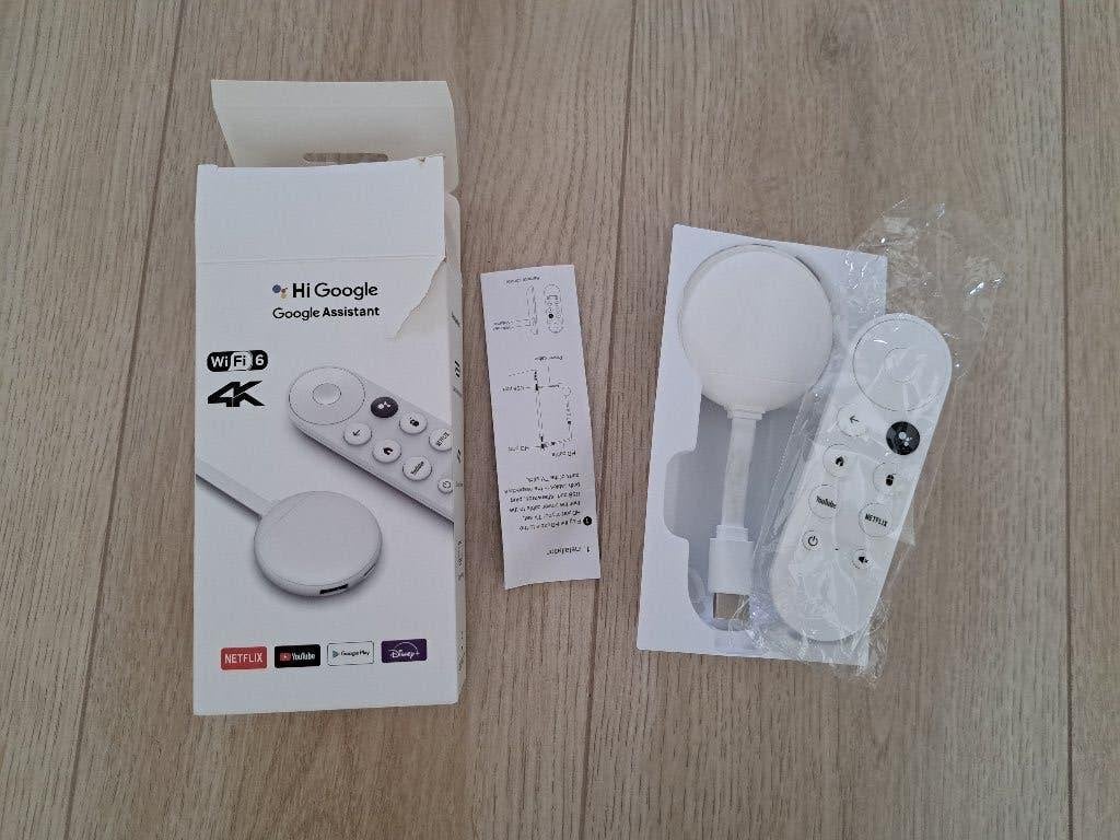 Google chromecast 4k, Ophalen of Verzenden, Zo goed als nieuw