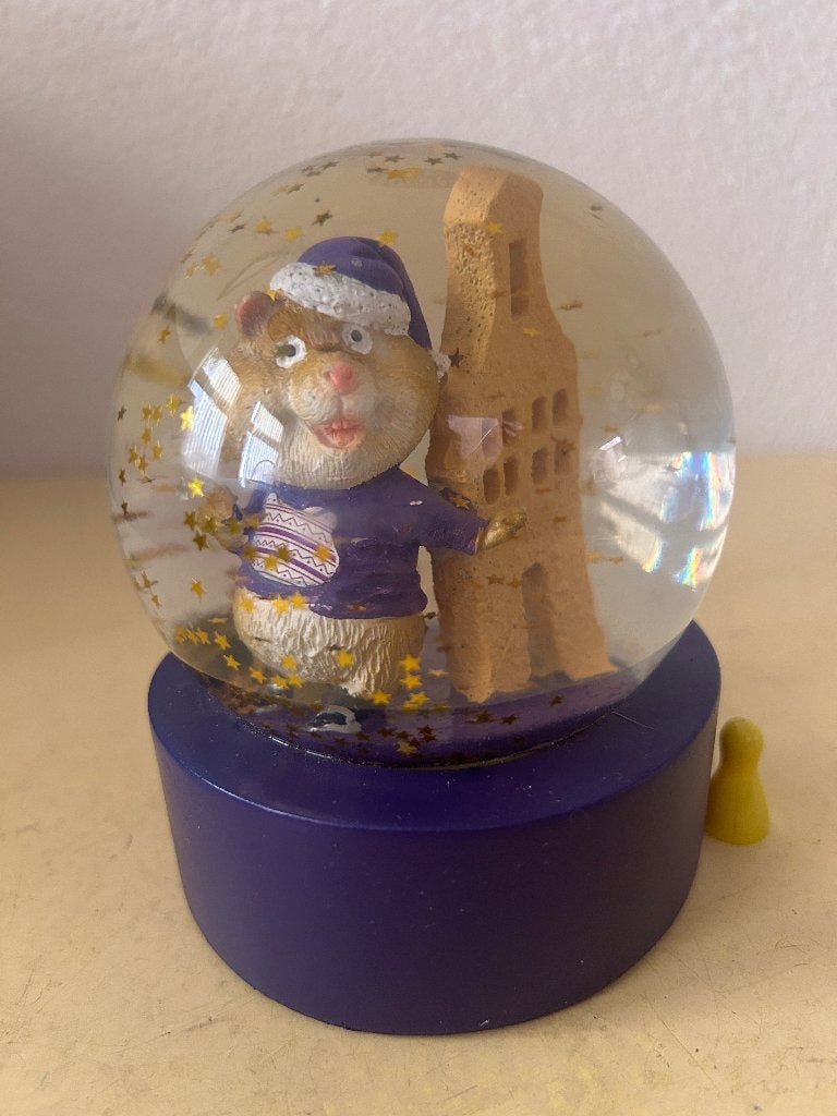 Albert Heijn Kerst Sneeuwbol Hamster met Toren, Albert Heijn, Ophalen of Verzenden