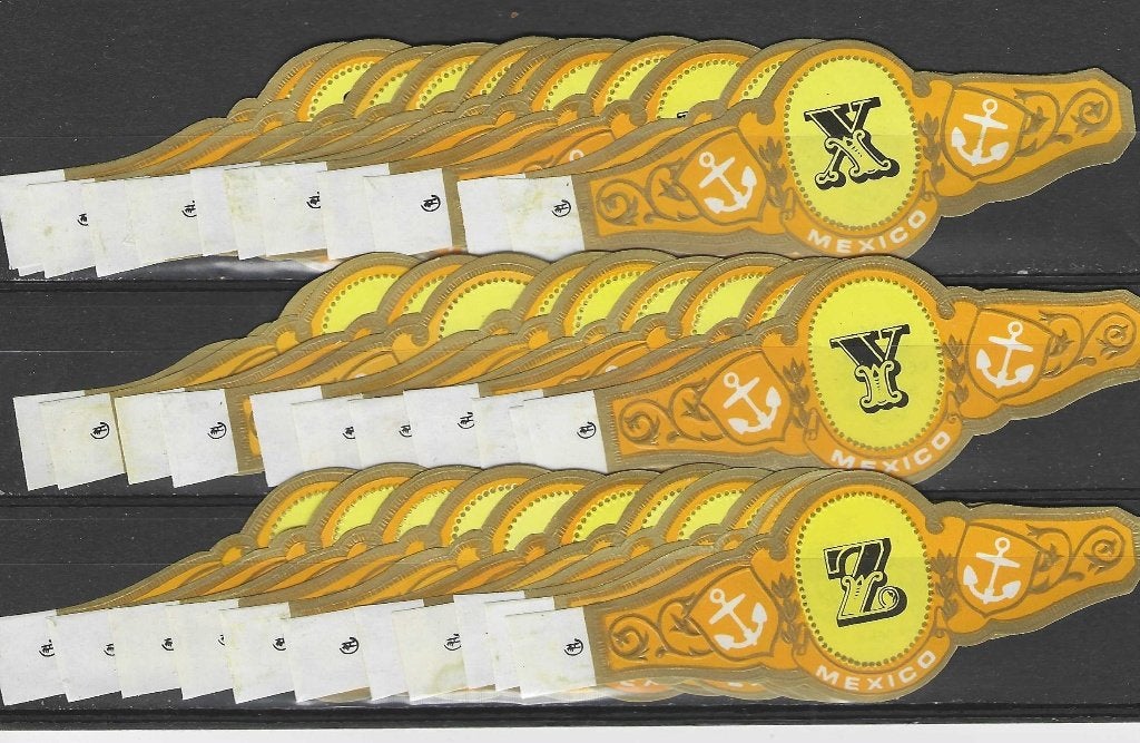 reeks  4027   alfabeth    1-34  sigarenbanden, Ophalen of Verzenden, Zo goed als nieuw, Sigarenbandjes
