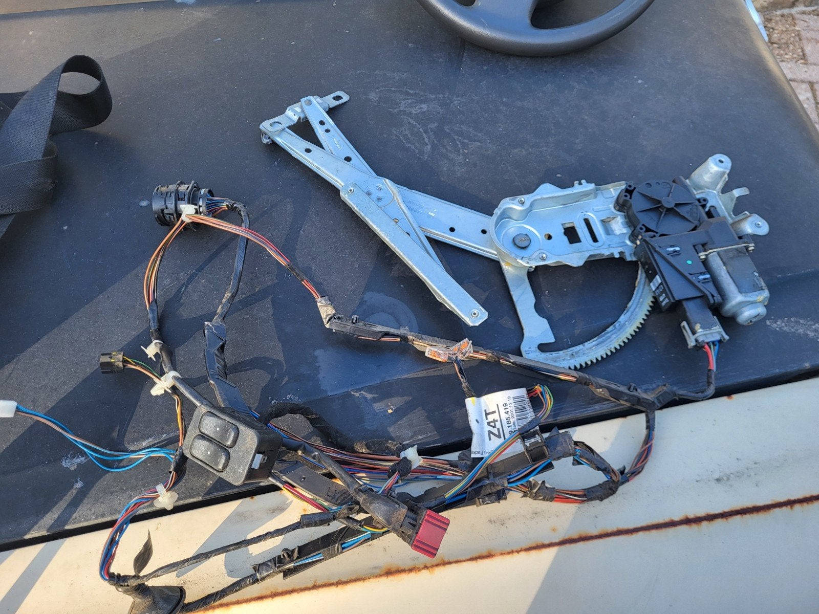 Opel corsa c elektrisch raammechaniek  links en rechts, Auto-onderdelen, Ophalen, Opel