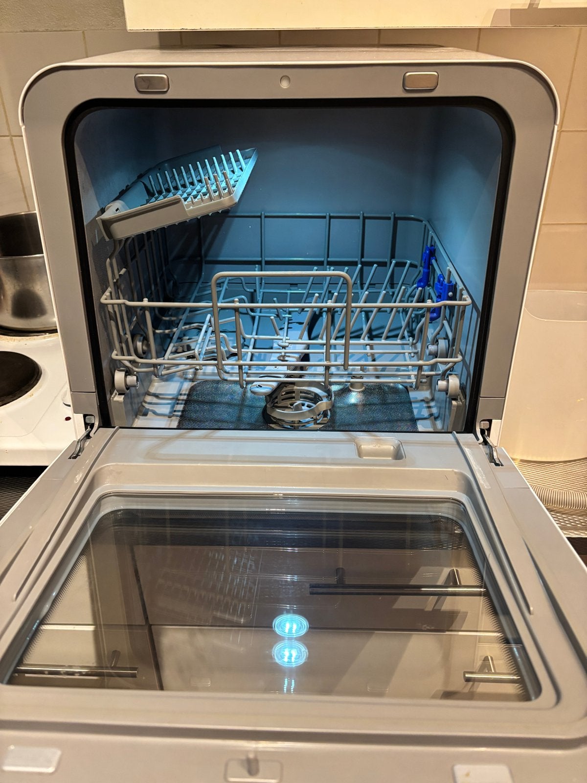 Medion Mini Vaatwasser 5L - Compact en Efficiënt, Ophalen, Minder dan 10 liter, Zo goed als nieuw, Vrijstaand