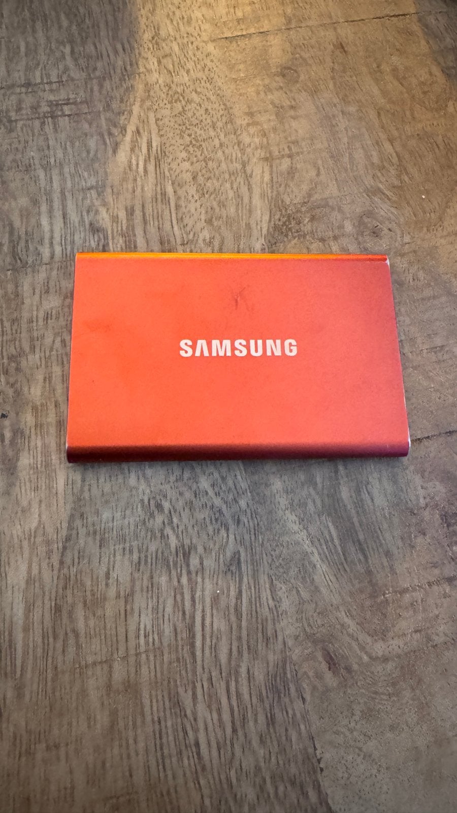 Samsung Portable SSD T7 2TB USB-C Metallic Red, Server, SSD, Ophalen of Verzenden, Zo goed als nieuw