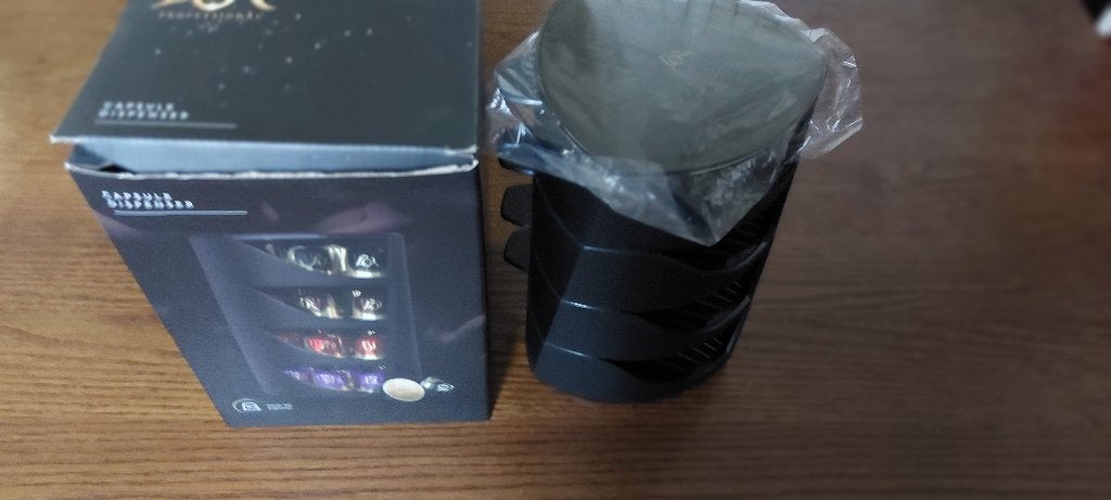 Koffiecup dispenser, nieuw in doos voor alle cups, Nieuw, Ophalen of Verzenden, Capsulehouder, Sage