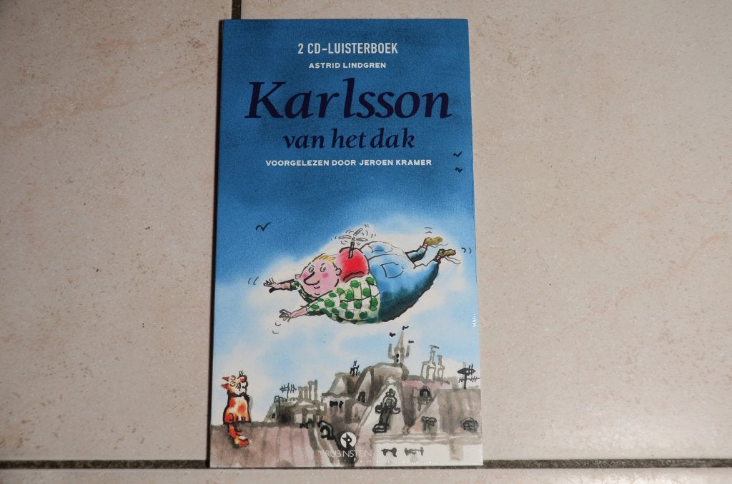 Luisterboek Karlsson van het dak Astrid Lindgren 2 cds NIEUW, Boeken, Luisterboeken, Ophalen of Verzenden, Cd, Kind