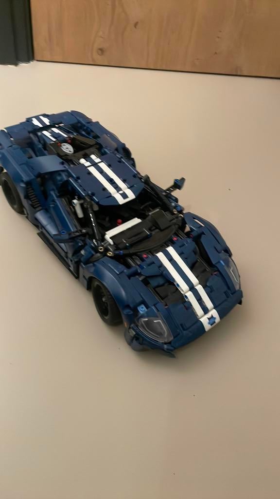 Lego technic ford gt, Ophalen of Verzenden, Zo goed als nieuw, Overige schalen, Auto onroad