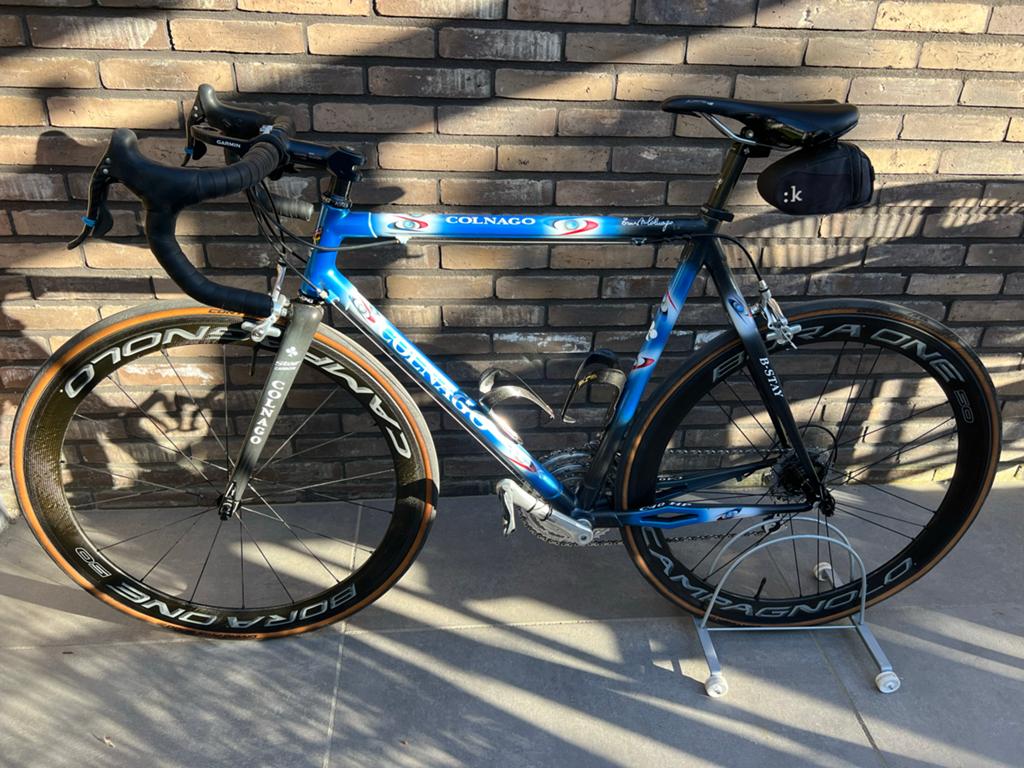 Colnago C40 HP racefiets mt56 met Campagnolo Bora One wielen, Fietsen en Brommers, Fietsen | Racefietsen, Gebruikt, Heren, Overige merken