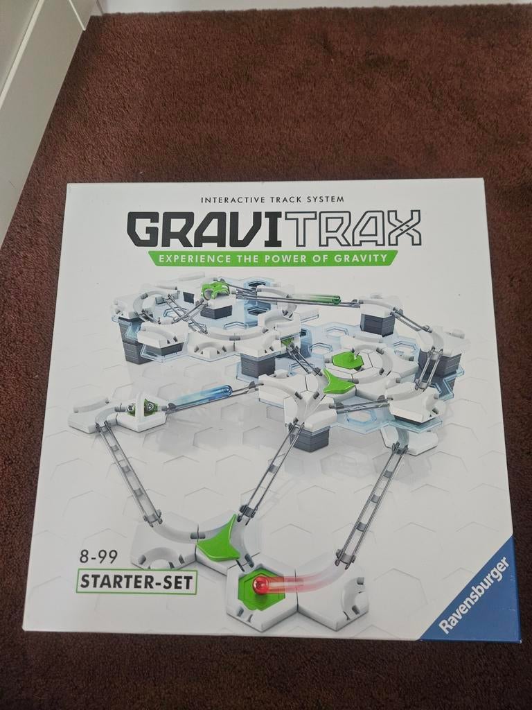 GraviTrax Starter-Set - Interactief knikkerbaansysteem, Ophalen of Verzenden, Zo goed als nieuw, Bouwen