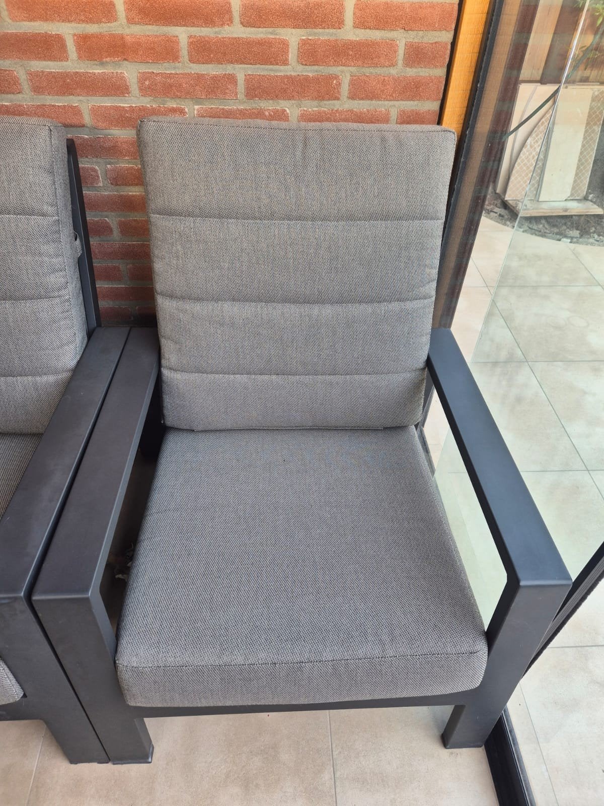 4x Tierra Outdoor Queens Lounge Chair Grey, Ophalen