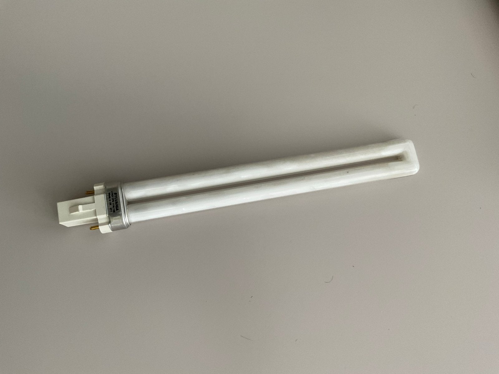 Sylvania LYNX CF-S 11W/827 spaarlamp - 23,5 cm, Ophalen, Gebruikt, Spaarlamp, Sylvania