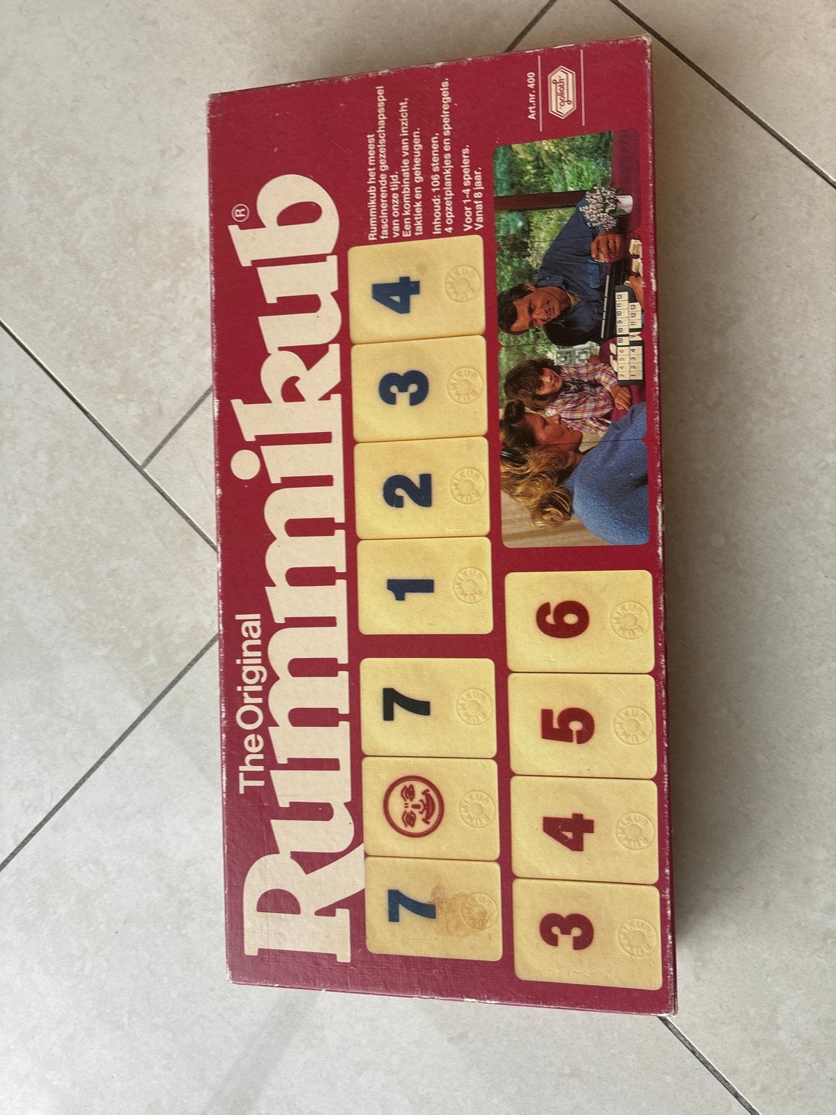 Rummikub Het Originele Gezelschapsspel, Een of twee spelers, Ophalen of Verzenden, Gebruikt