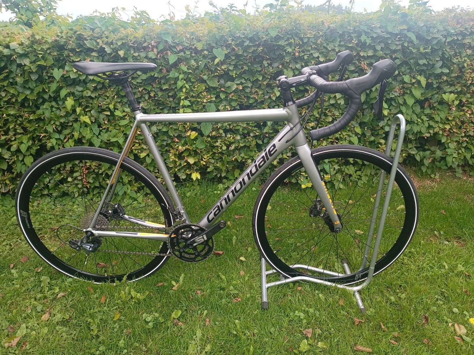 Cannondale CAAD12 Disk 2019/20 met Shimano Ultegra groupset, Aluminium, Zo goed als nieuw, Meer dan 20 versnellingen, 53 tot 57 cm