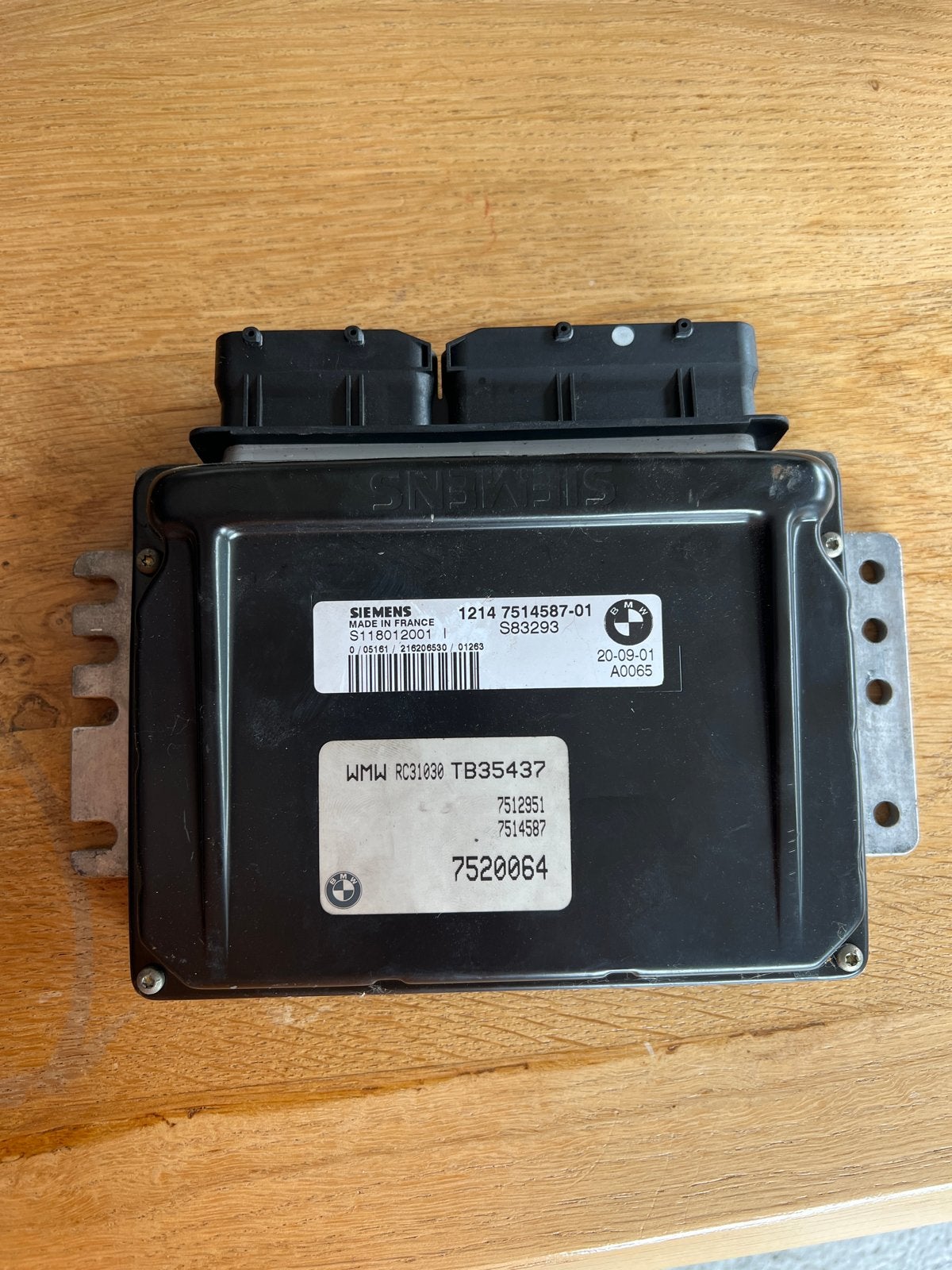 ECU Mini Cooper R50 2001 - Siemens 7520064, Ophalen of Verzenden, Gebruikt, Mini