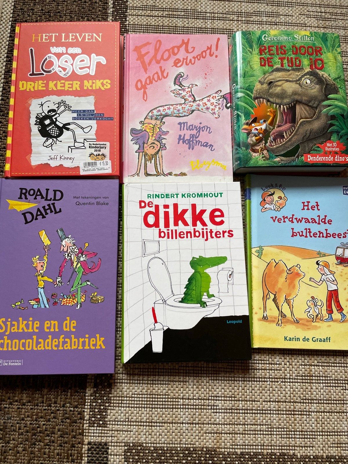 Diverse kinderboeken, 1x gelezen, Boeken, Ophalen of Verzenden, Gelezen, Fictie algemeen