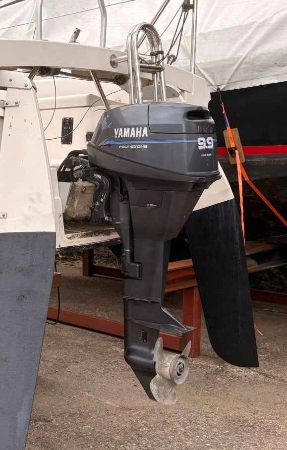 Yamaha 9.9 High Thrust (Langstaart, El. Start & Remote), Ophalen, Gebruikt, 5 tot 10 pk, Viertaktmotor