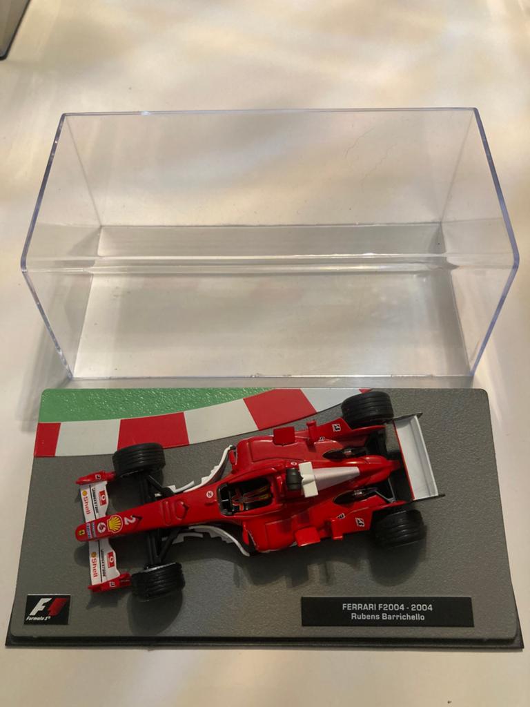Ferrari f2004-2004 rubens barrichello, Ophalen of Verzenden, Nieuw, Auto