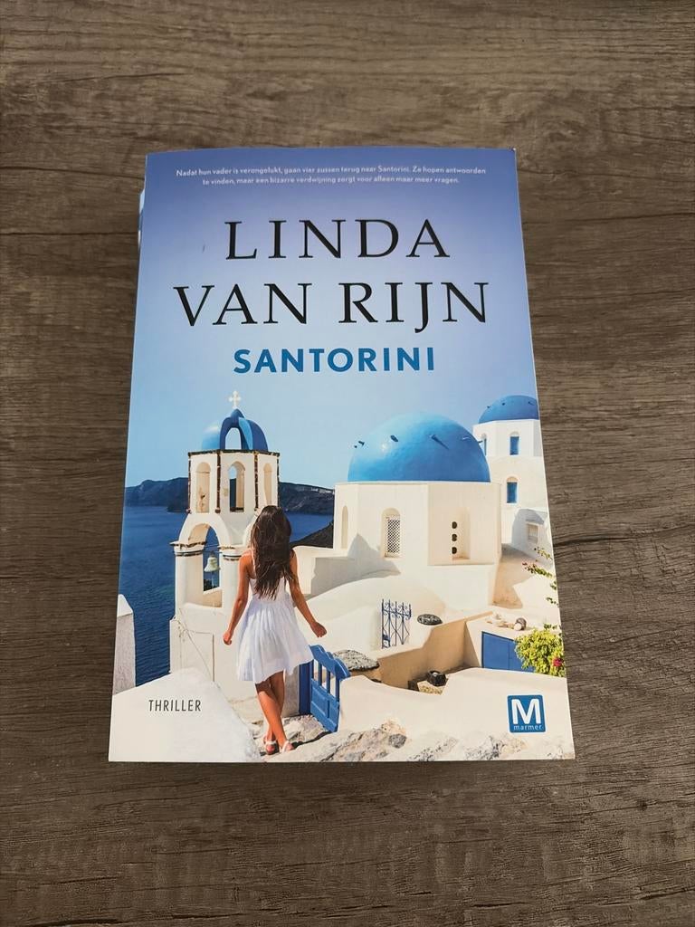 Santorini - Linda van Rijn (Thriller), Ophalen, Zo goed als nieuw, Nederland