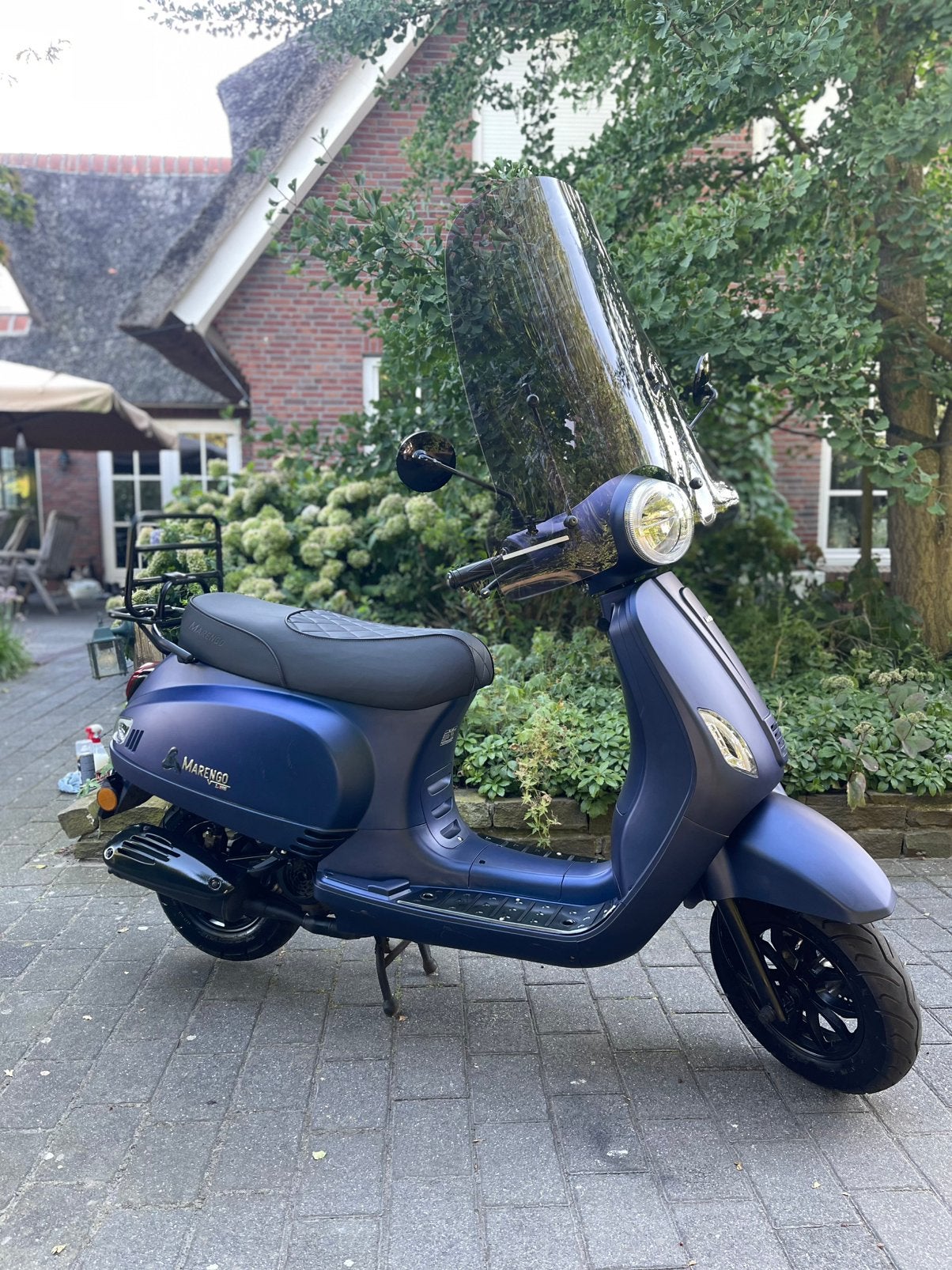 Marengo V-Line scooter - Geel kenteken - Nieuwstaat, Fietsen en Brommers, Scooters | Overige merken, Ophalen, Maximaal 45 km/u