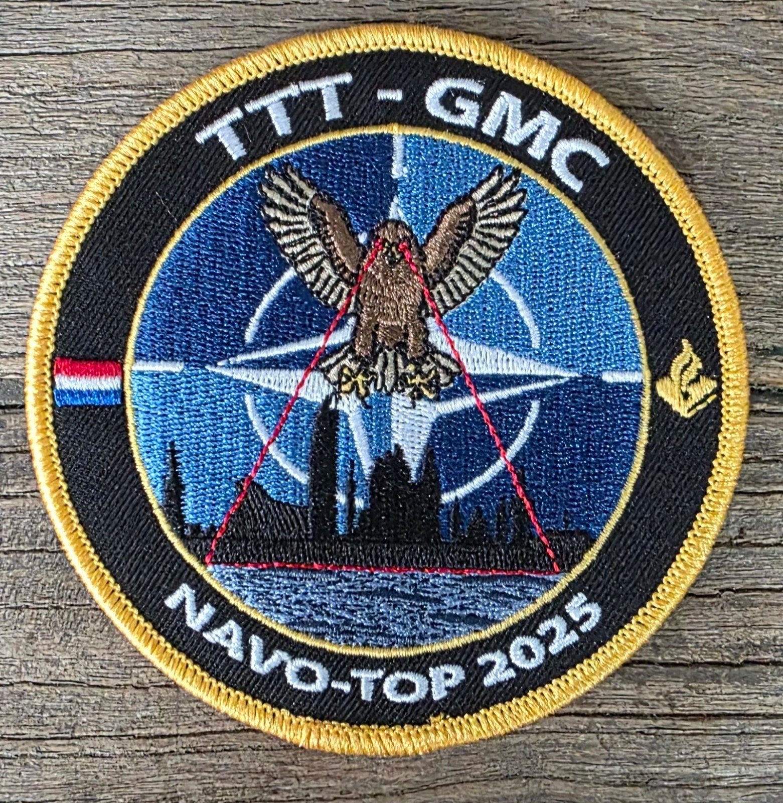 NAVO-TOP 2025 TTT-GMC Patch - Nieuw, Ophalen of Verzenden, Overige typen