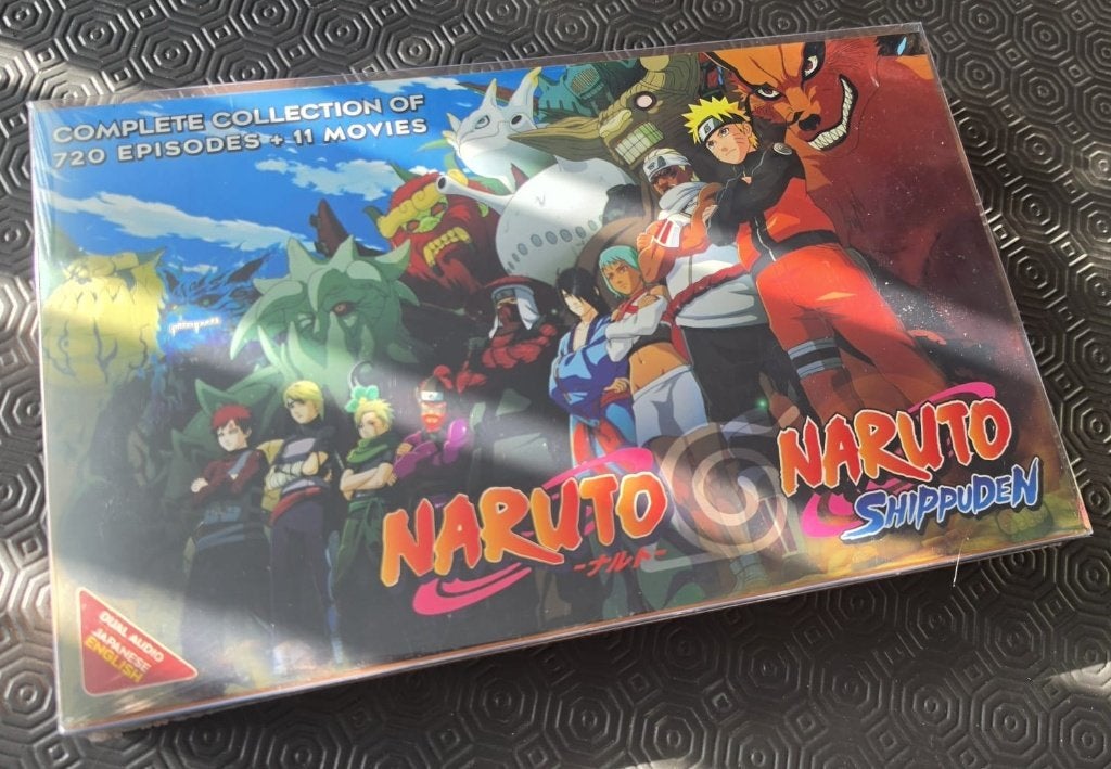 Naruto + Naruto Shippuden + Movies Complete Collection DVD, Alle leeftijden, Ophalen of Verzenden, Zo goed als nieuw, Actie en Avontuur