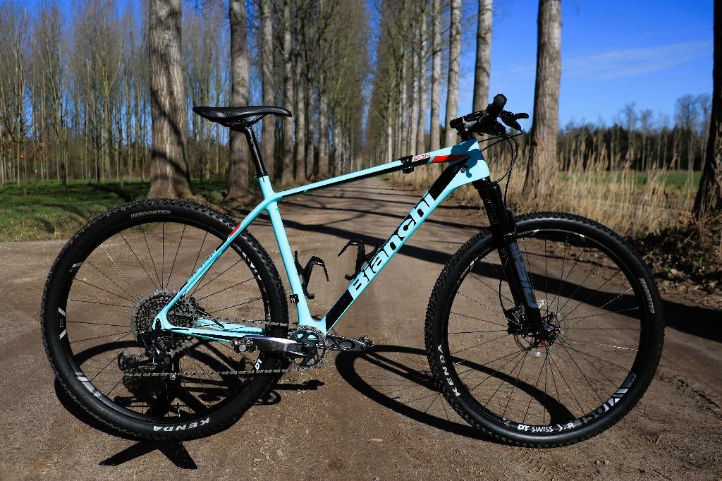 Bianchi Nitron 9.1 GX EAG 1X12 Carbon mountainbike 1700km, Fietsen en Brommers, Fietsen | Mountainbikes en ATB, Zo goed als nieuw