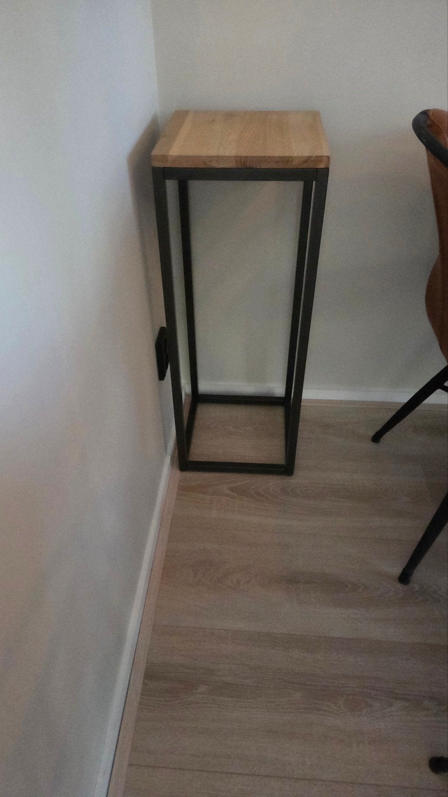Bijzettafeltje, Ophalen, Minder dan 55 cm, Vierkant, Zo goed als nieuw