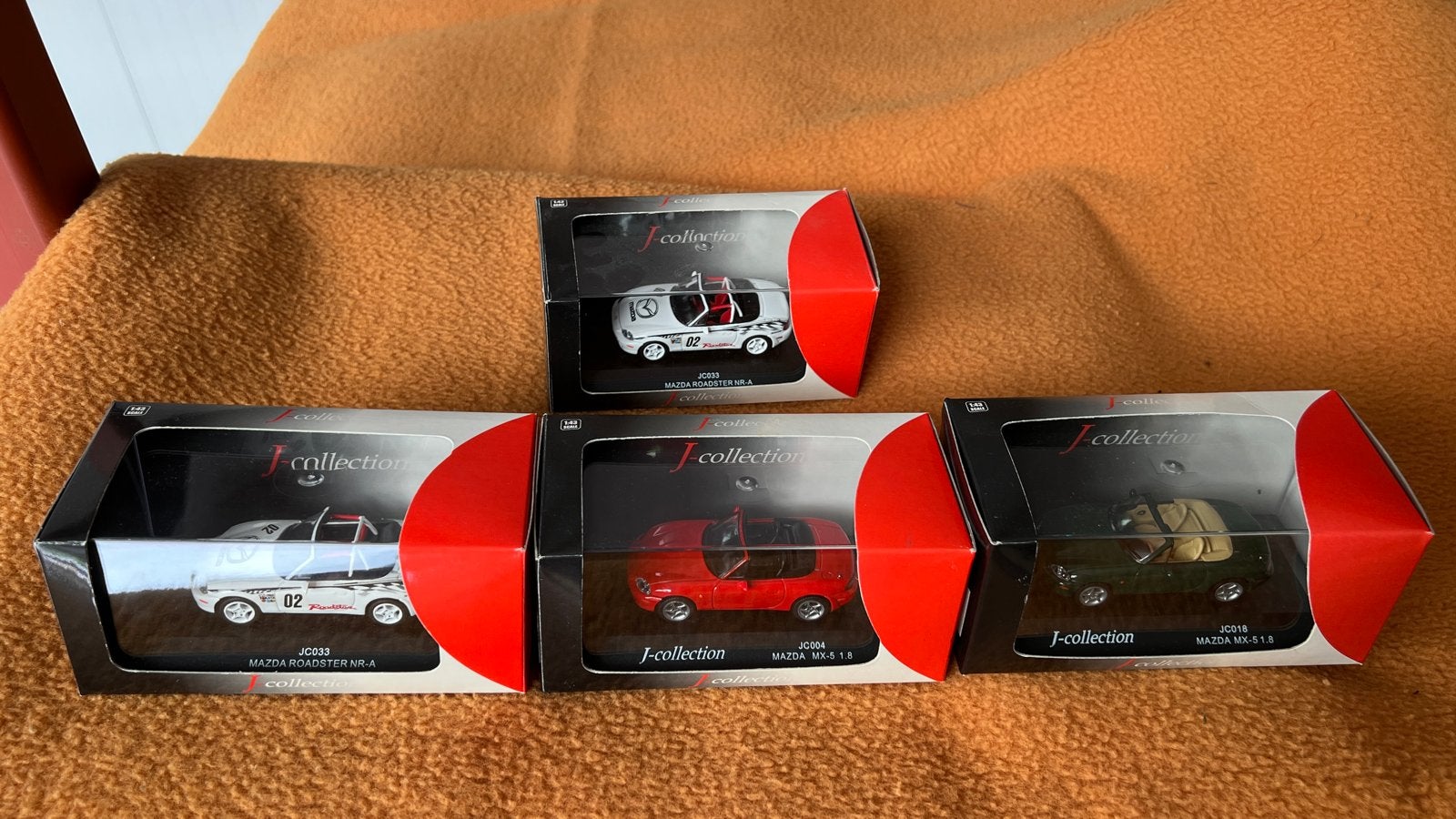 J-Collection Mazda MX-5 NB/FL Modelauto's, Ophalen, Nieuw, Overige typen, Overige merken