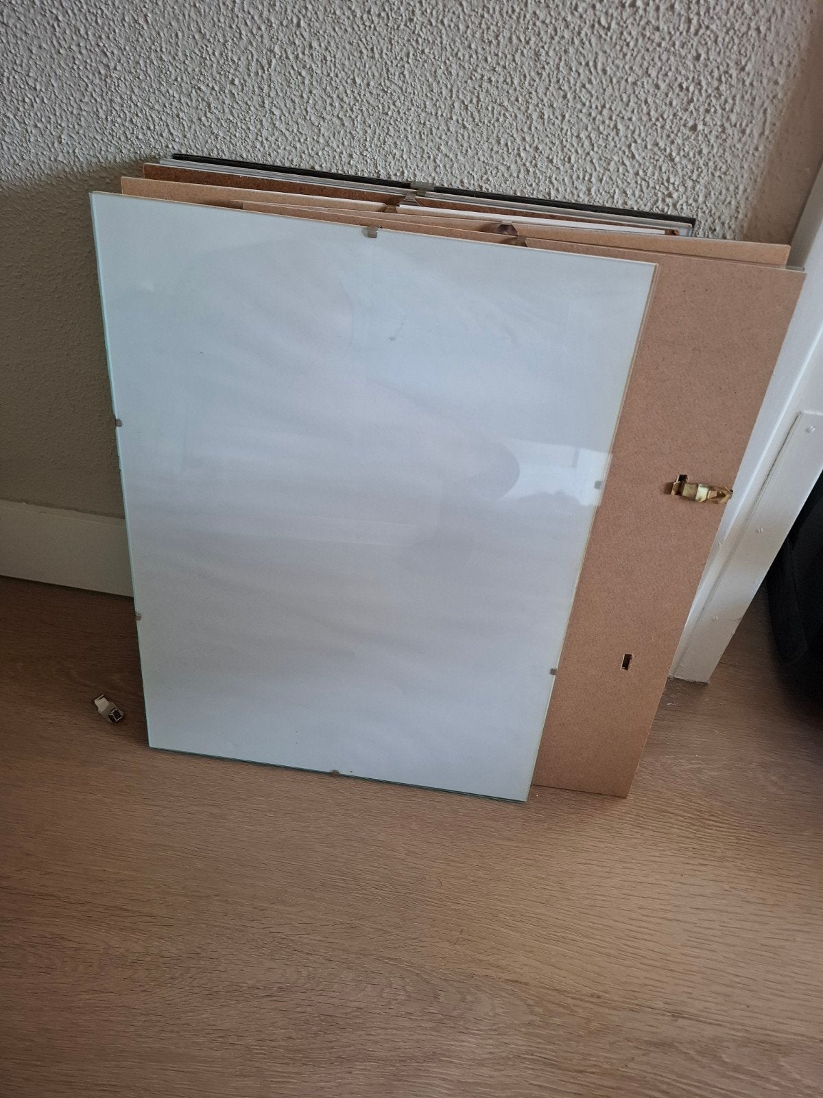 6x Fotolijst 30x40cm, Ophalen, Gebruikt, Hout, Standaard fotolijst