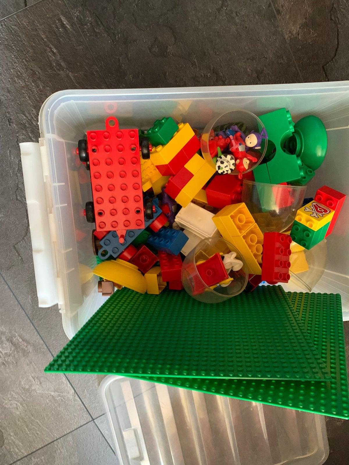 Duplo met grondplaten en diverse blokken, Ophalen, Gebruikt, Inclusief extra onderdelen, Duplo