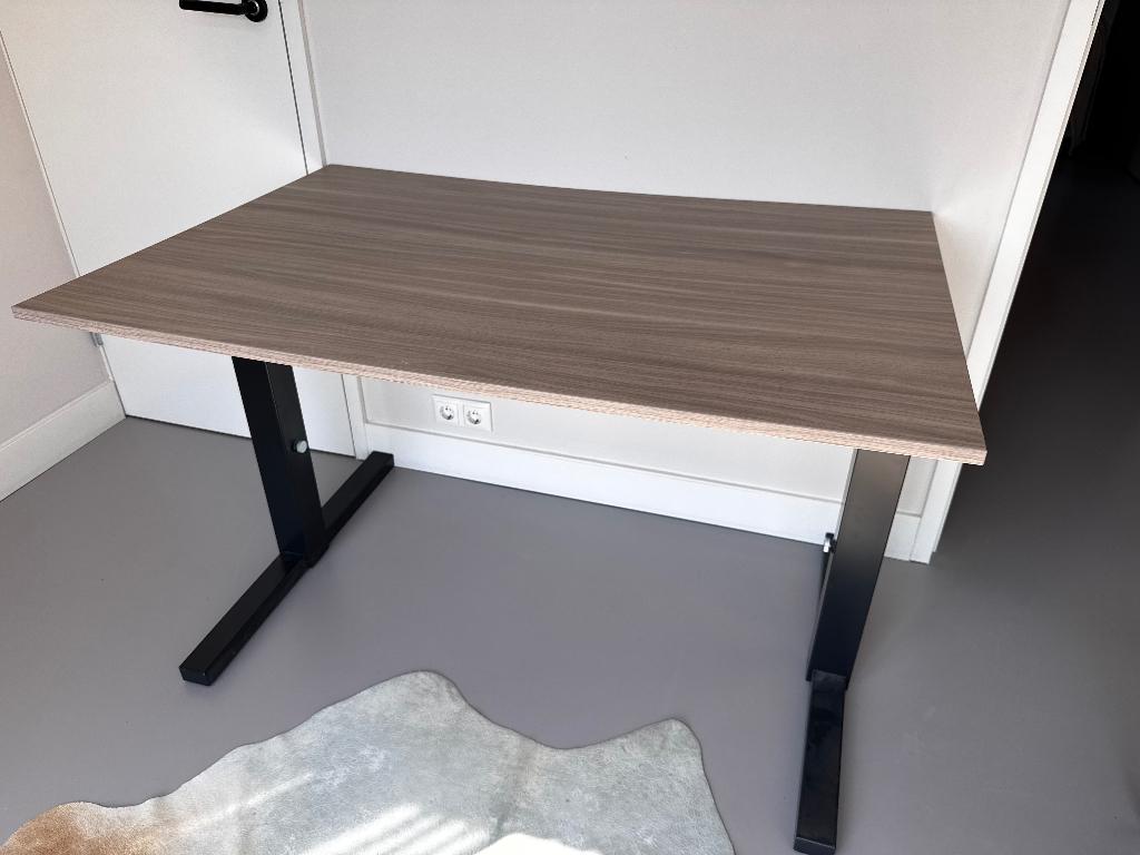 Gispen bureau (1,20 x 90), Huis en Inrichting, Bureaus, Ophalen, Gispen, Gebruikt, Metaal
