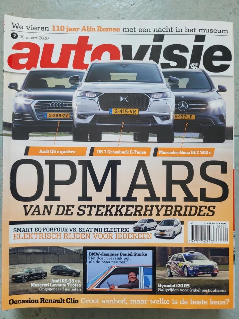 Autovisie nr 7 van 2020, Ophalen of Verzenden, Gelezen, Algemeen