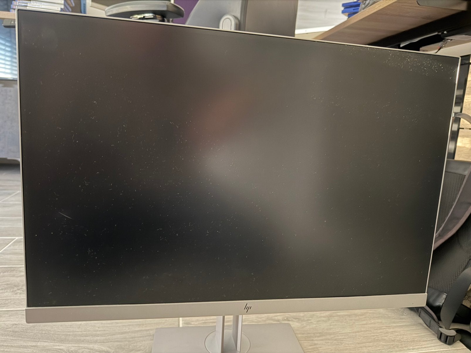 HP EliteDisplay E243i 24 inch monitor – volledig werkend, Gebruikt, DisplayPort, In hoogte verstelbaar, Full HD