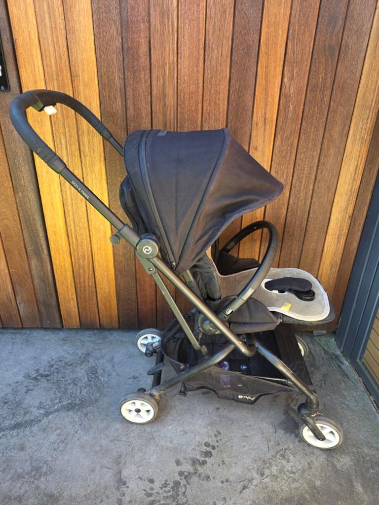 Cybex Eezy S Twist buggy met Aeromoov inleg, Ophalen, Gebruikt, Overige merken