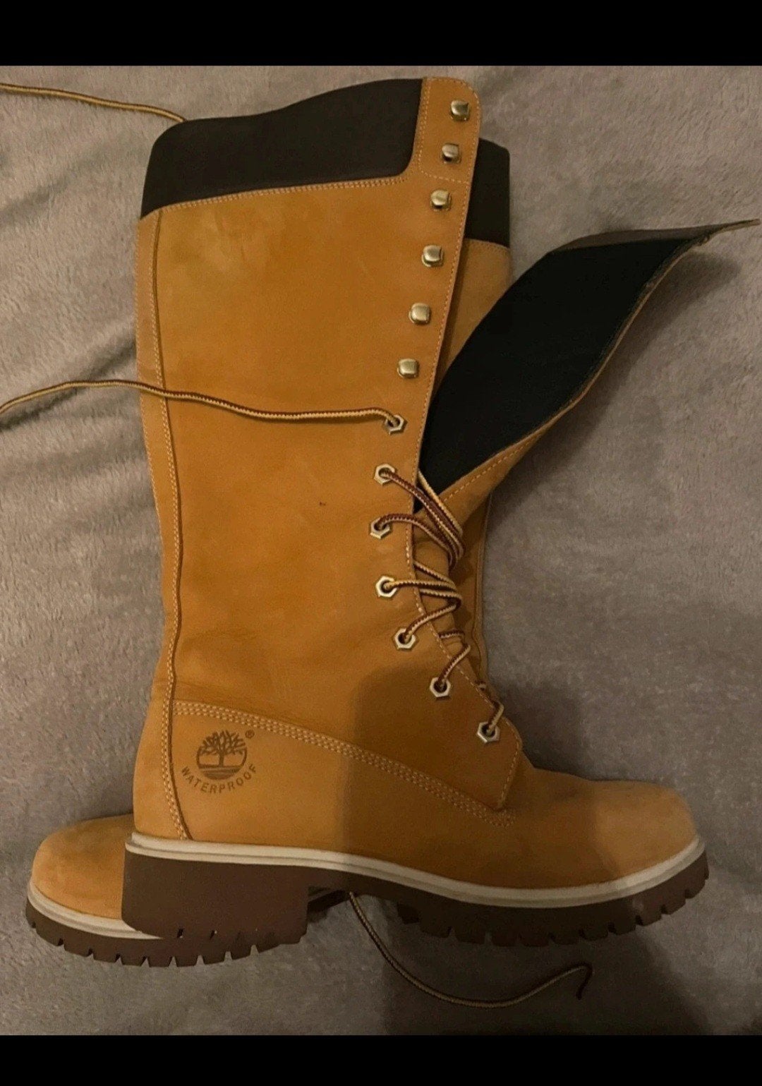 Timberland hoge laarzen - Maat 37, Hoge laarzen, Bruin, Nieuw, Ophalen of Verzenden