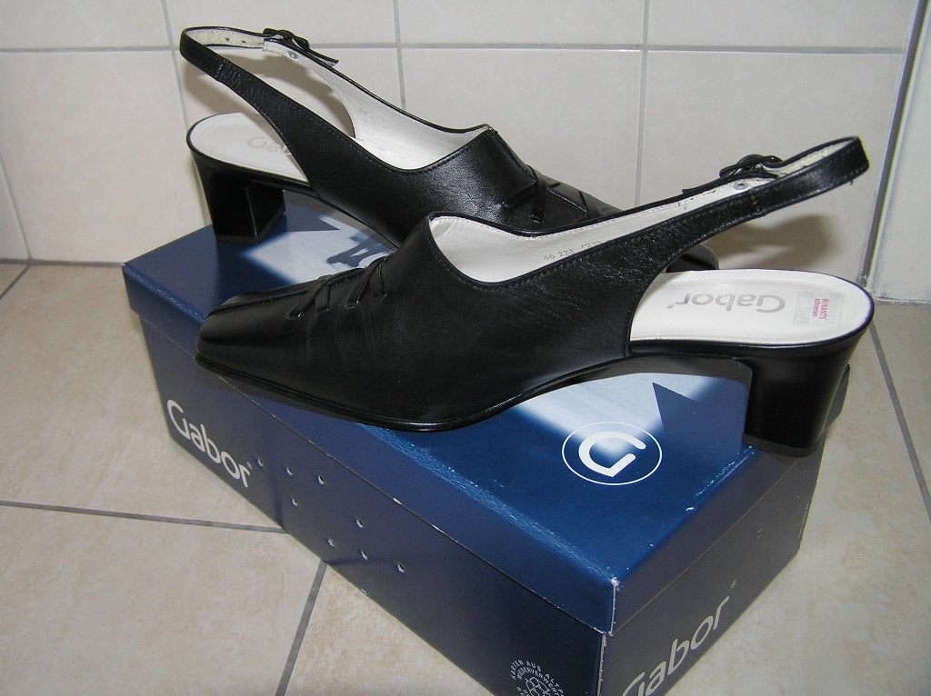Schoenen voor dame`s - Gabor maat 6 1/2 G - maat 40 - zwart, Pumps, Zwart, Gabor, Nieuw