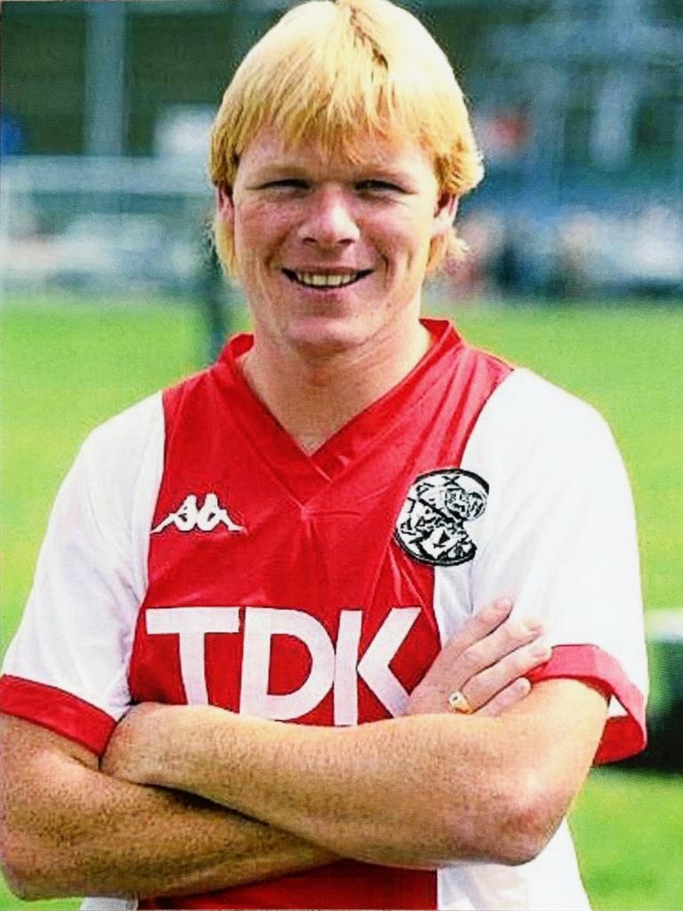 Spelerskaart Ronald Koeman - AFC Ajax Amsterdam, Ophalen of Verzenden, Zo goed als nieuw, Ajax, Spelerskaart