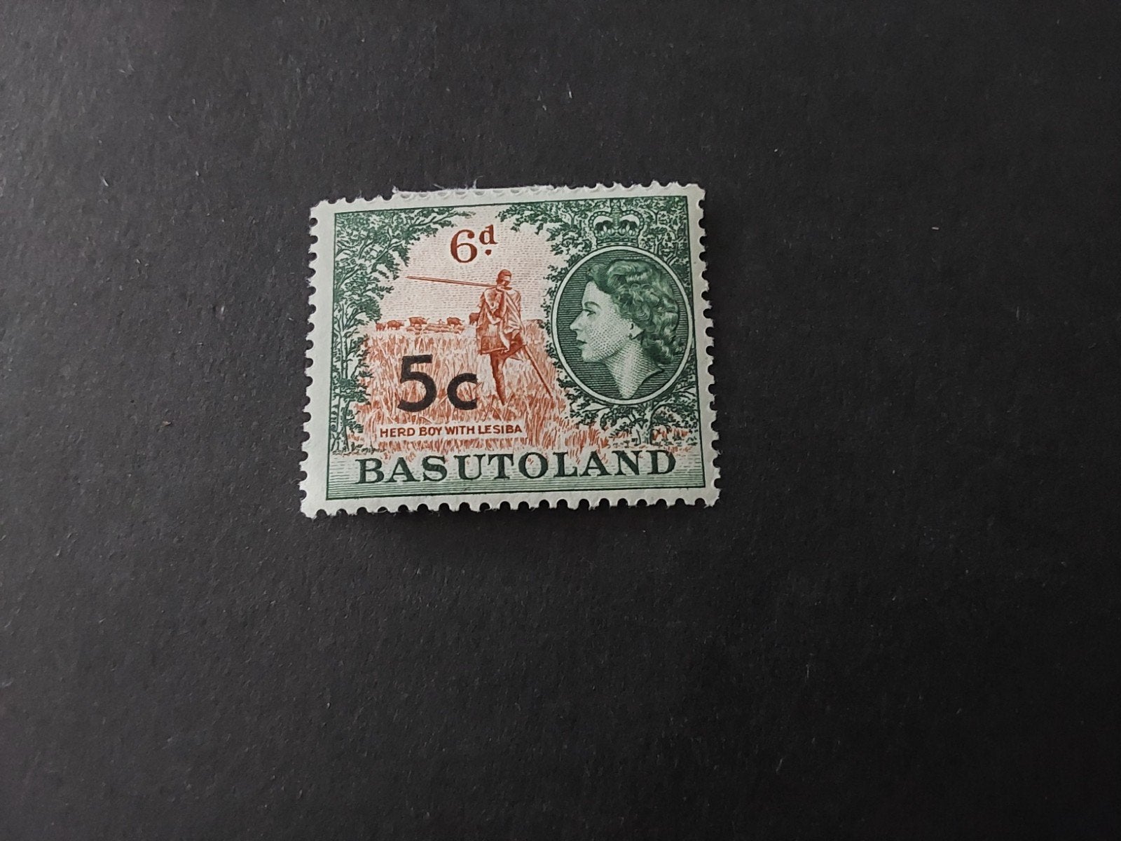 Basutoland, SG 63a, Verzenden