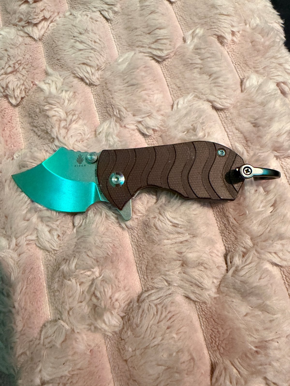 Hoogwaardig Kizer Shark zakmes nieuwstaat, Verzenden, Zo goed als nieuw