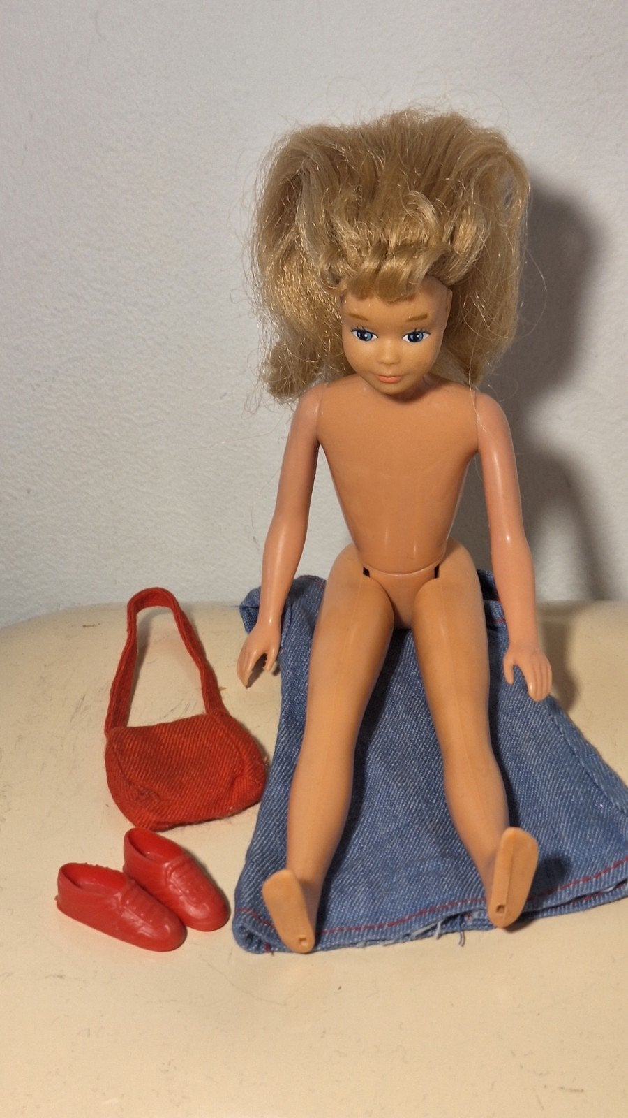 Mattel vintage pop Skipper, Verzamelen, Ophalen of Verzenden, Gebruikt, Pop