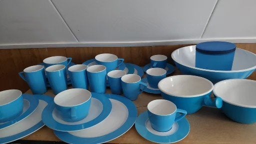 camping mepal servies, Ophalen of Verzenden, Gebruikt