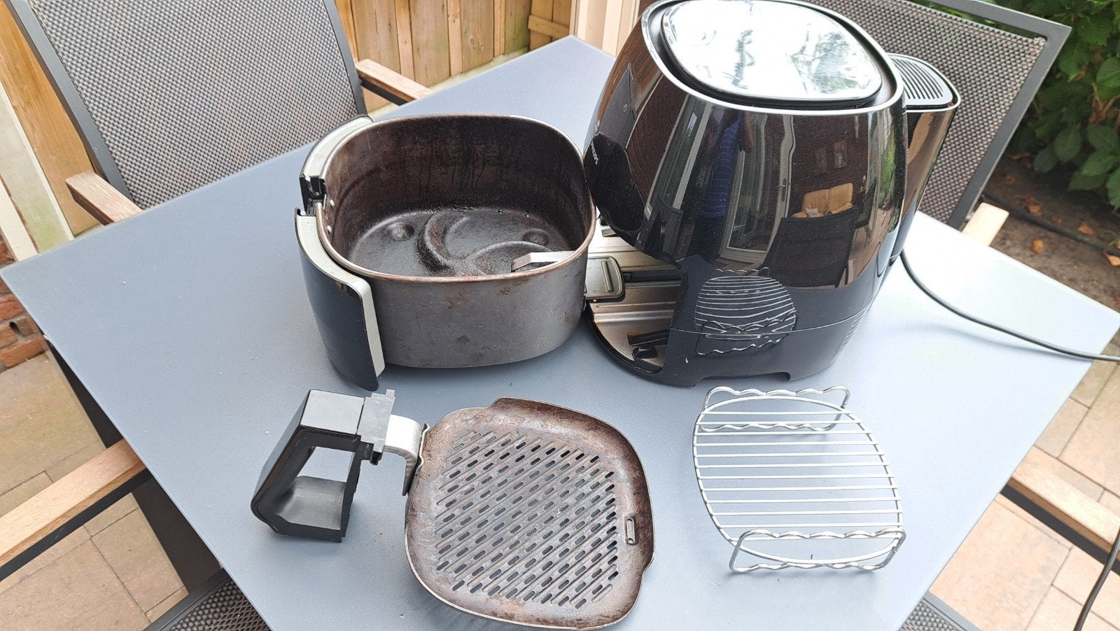 Philips Airfryer HD9248 - Zonder mand, Ophalen, Gebruikt, Airfryer XL